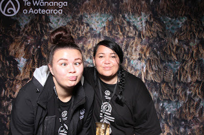 Booth photo from the TWoA Tainui 2021 Graduations (Friday - Ceremony 3),  held at Elim Church, Te Rapa, Hamilton, New Zealand. Taken: Friday 23 April 2021. Photo: InstaBooth / KeyImagery Photography. Copyright: © Te Wānanga o Aotearoa.