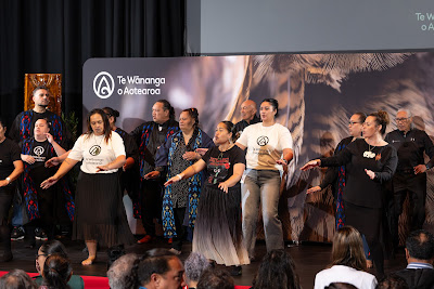 Photo from the TWoA Whirikoka 2024 Graduation (Gisborne), held at the War Memorial Theatre, Gisborne, East Coast, New Zealand on Wednesday, 16 April, 2025. Photo by Alick Saunders for KeyImagery Photography. Copyright: © 2025 Te Wānanga o Aotearoa.