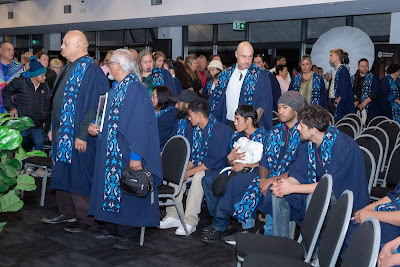 Photo from the TWoA Te Tai Tokerau 2024 Graduation (Whangarei), held at Semenoff Stadium in Whangarei, Northland, New Zealand on Thursday, 9 May, 2024. Photo by Alick Saunders for KeyImagery Photography. Copyright: © Te Wānanga o Aotearoa.