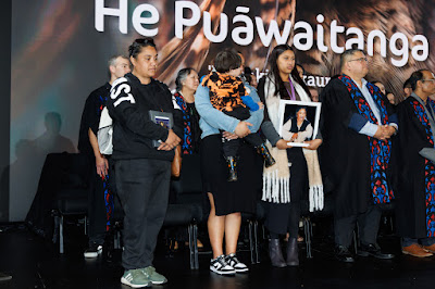 Photo from the TWoA Tāmaki Makaurau 2024 Graduations (Ceremony 5 @ 2pm), held at Church Unlimited, Glendene, Auckland, New Zealand on Wednesday, 26 June, 2024. Photo: Mike Walen / KeyImagery Photography. Copyright: © Te Wānanga o Aotearoa.