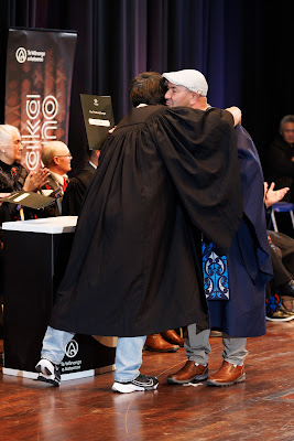 Photo from the TWoA Tāmaki Makaurau 2023 Graduations (Ceremony 2 @ 3pm), held at the Due Drop Events Centre, Manukau, Auckland, New Zealand on Wednesday, 7 June, 2023. Photo: Mike Walen / KeyImagery Photography. Copyright: © Te Wānanga o Aotearoa.