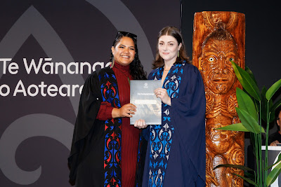 Photo from Ceremony 6 of the TWoA Tāmaki Makaurau 2025 Graduations (May 2025) held at the Mangere Arts Centre in Auckland, New Zealand on Wednesday, 28 May, 2025. Photo by Mike Walen / KeyImagery Photography. Copyright: © 2025 Te Wānanga o Aotearoa.