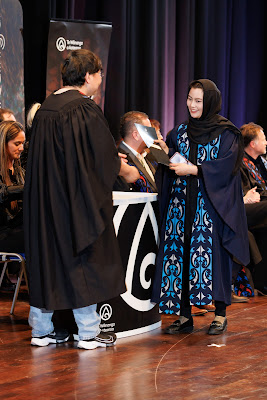 Photo from the TWoA Tāmaki Makaurau 2023 Graduations (Ceremony 2 @ 3pm), held at the Due Drop Events Centre, Manukau, Auckland, New Zealand on Wednesday, 7 June, 2023. Photo: Mike Walen / KeyImagery Photography. Copyright: © Te Wānanga o Aotearoa.
