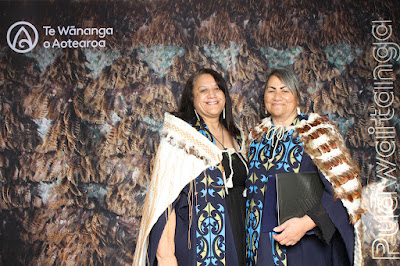 Booth photo from the TWoA Waiariki 2023 Graduations (Waiwhero), held at Te Puia, Rotorua, Bay of Plenty, New Zealand on Friday, 12 May, 2023. Photo: Instabooth by KeyImagery. Copyright: © Te Wānanga o Aotearoa.