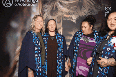 Booth photo from the TWoA Waiariki 2024 Graduations (Kawerau), held at Rautahi Marae, Kawerau, Bay of Plenty, New Zealand on Friday, 17 May, 2023. Photo: InstaBooth by KeyImagery Photography. Copyright: © Te Wānanga o Aotearoa.
