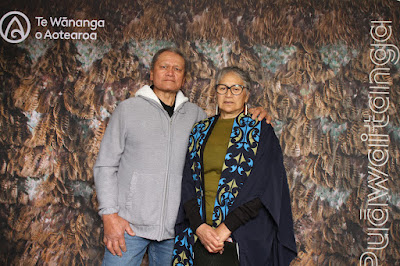 Booth photo from the TWoA Waiariki 2023 Graduations (Whakatāne), held at the Baptist Church, Whakatāne, Bay of Plenty, New Zealand on Wednesday, 17 May, 2023. Photo: Mike Walen / KeyImagery Photography. Copyright: © Te Wānanga o Aotearoa.