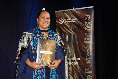 Photo from the TWoA Tainui 2019 Graduations (Ceremony 1),  held at Hamilton Boys' High School, Hamilton, New Zealand. Taken: Wednesday 17 April 2019. Photo: Mike Walen / KeyImagery Photography. Copyright: © Te Wānanga o Aotearoa.