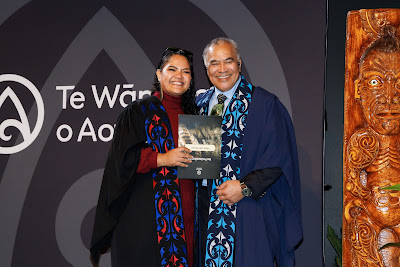Photo from Ceremony 6 of the TWoA Tāmaki Makaurau 2025 Graduations (May 2025) held at the Mangere Arts Centre in Auckland, New Zealand on Wednesday, 28 May, 2025. Photo by Mike Walen / KeyImagery Photography. Copyright: © 2025 Te Wānanga o Aotearoa.