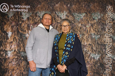 Booth photo from the TWoA Waiariki 2023 Graduations (Whakatāne), held at the Baptist Church, Whakatāne, Bay of Plenty, New Zealand on Wednesday, 17 May, 2023. Photo: Mike Walen / KeyImagery Photography. Copyright: © Te Wānanga o Aotearoa.