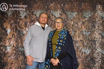Booth photo from the TWoA Waiariki 2023 Graduations (Whakatāne), held at the Baptist Church, Whakatāne, Bay of Plenty, New Zealand on Wednesday, 17 May, 2023. Photo: Mike Walen / KeyImagery Photography. Copyright: © Te Wānanga o Aotearoa.