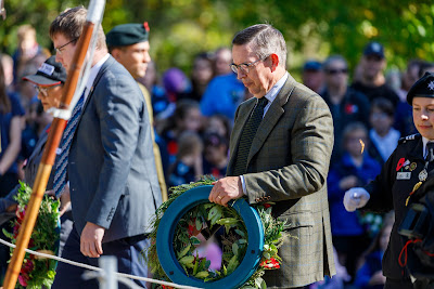 Photo from the Anzac Civic Parade/Service held at Memorial Park, Hamilton, New Zealand. Taken: Sunday, 25 April 2021. Photo: Mike Walen / KeyImagery Photography. Copyright: © Hamilton City Council.