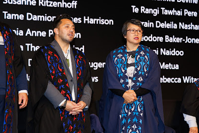 Photo from Ceremony 6 of the TWoA Tāmaki Makaurau 2025 Graduations (May 2025) held at the Mangere Arts Centre in Auckland, New Zealand on Wednesday, 28 May, 2025. Photo by Mike Walen / KeyImagery Photography. Copyright: © 2025 Te Wānanga o Aotearoa.