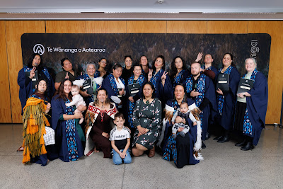 Photo from the TWoA Tāmaki Makaurau 2023 Graduations (Ceremony 4 @ 10am), held at the Due Drop Events Centre, Manukau, Auckland, New Zealand on Thursday, 8 June, 2023. Photo: Mike Walen / KeyImagery Photography. Copyright: © Te Wānanga o Aotearoa.