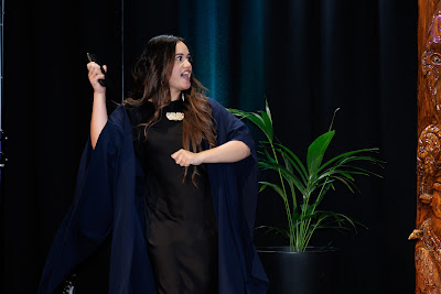 Photo from the TWoA Tainui 2025 Graduations (Ceremony 1 @ 10am) held at Claudelands Event Centre in Hamilton, Waikato, New Zealand on Tuesday, 29 April, 2025. Photography by Mike Walen / KeyImagery Photography. Copyright: © 2025 Te Wānanga o Aotearoa.