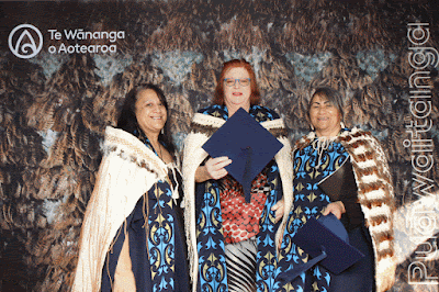 Booth photo from the TWoA Waiariki 2023 Graduations (Waiwhero), held at Te Puia, Rotorua, Bay of Plenty, New Zealand on Friday, 12 May, 2023. Photo: Instabooth by KeyImagery. Copyright: © Te Wānanga o Aotearoa.