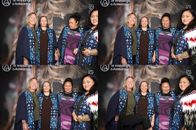 Booth photo from the TWoA Waiariki 2024 Graduations (Kawerau), held at Rautahi Marae, Kawerau, Bay of Plenty, New Zealand on Friday, 17 May, 2023. Photo: InstaBooth by KeyImagery Photography. Copyright: © Te Wānanga o Aotearoa.