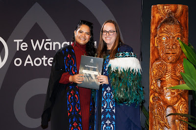 Photo from Ceremony 6 of the TWoA Tāmaki Makaurau 2025 Graduations (May 2025) held at the Mangere Arts Centre in Auckland, New Zealand on Wednesday, 28 May, 2025. Photo by Mike Walen / KeyImagery Photography. Copyright: © 2025 Te Wānanga o Aotearoa.