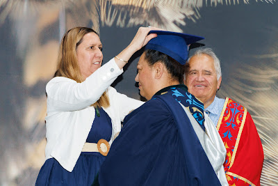 Photo from the TWoA Waiariki 2025 Graduations (Waiwhero) held at the Distinction Hotel, Rotorua, Bay of Plenty, New Zealand on Friday, 9 May, 2025. Photography by Mike Walen / KeyImagery Photography. Copyright: © 2025 Te Wānanga o Aotearoa.