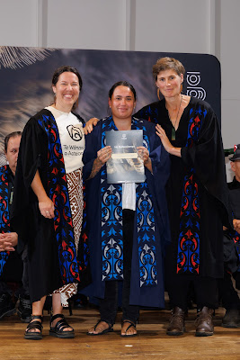 Photo from the TWoA Te Tai Tokerau (Kaikohe) 2025 Graduation held at the War Memorial Hall in Kaikohe, Northland, New Zealand on Tuesday, 15 April, 2025. Photo by Mike Walen / KeyImagery Photography. Copyright: © 2025 Te Wānanga o Aotearoa.