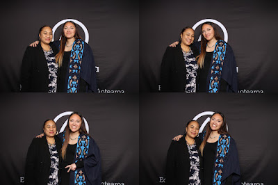 Photo from the TWoA Tāmaki Makaurau 2023 Graduations (Ceremony 6 @ 8pm), held at the Due Drop Events Centre, Manukau, Auckland, New Zealand on Thursday, 8 June, 2023. Photo: InstaBooth by KeyImagery Photography. Copyright: © Te Wānanga o Aotearoa.