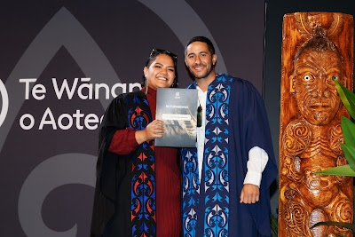 Photo from Ceremony 6 of the TWoA Tāmaki Makaurau 2025 Graduations (May 2025) held at the Mangere Arts Centre in Auckland, New Zealand on Wednesday, 28 May, 2025. Photo by Mike Walen / KeyImagery Photography. Copyright: © 2025 Te Wānanga o Aotearoa.