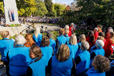 Photo from the Anzac Civic Parade/Service held at Memorial Park, Hamilton, New Zealand. Taken: Sunday, 25 April 2021. Photo: Mike Walen / KeyImagery Photography. Copyright: © Hamilton City Council.