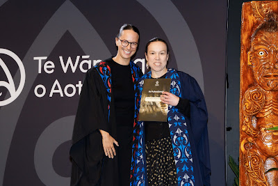 Photo from Ceremony 6 of the TWoA Tāmaki Makaurau 2025 Graduations (May 2025) held at the Mangere Arts Centre in Auckland, New Zealand on Wednesday, 28 May, 2025. Photo by Mike Walen / KeyImagery Photography. Copyright: © 2025 Te Wānanga o Aotearoa.
