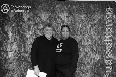 Booth photo from the TWoA Waiariki 2023 Graduations (Whakatāne), held at the Baptist Church, Whakatāne, Bay of Plenty, New Zealand on Wednesday, 17 May, 2023. Photo: Mike Walen / KeyImagery Photography. Copyright: © Te Wānanga o Aotearoa.