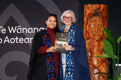Photo from Ceremony 6 of the TWoA Tāmaki Makaurau 2025 Graduations (May 2025) held at the Mangere Arts Centre in Auckland, New Zealand on Wednesday, 28 May, 2025. Photo by Mike Walen / KeyImagery Photography. Copyright: © 2025 Te Wānanga o Aotearoa.