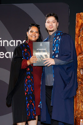 Photo from Ceremony 6 of the TWoA Tāmaki Makaurau 2025 Graduations (May 2025) held at the Mangere Arts Centre in Auckland, New Zealand on Wednesday, 28 May, 2025. Photo by Mike Walen / KeyImagery Photography. Copyright: © 2025 Te Wānanga o Aotearoa.