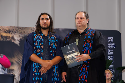 Photo from the TWoA Te Tai Tokerau (Kaikohe) 2025 Graduation held at the War Memorial Hall in Kaikohe, Northland, New Zealand on Tuesday, 15 April, 2025. Photo by Mike Walen / KeyImagery Photography. Copyright: © 2025 Te Wānanga o Aotearoa.