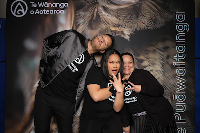 Booth photo from the TWoA Waiariki 2024 Graduations (Tauranga Moana), held at Bethlehem Baptist Church, Tauranga, Bay of Plenty, New Zealand on Friday, 3 May, 2024. Photo: InstaBooth by KeyImagery Photography. Copyright: © Te Wānanga o Aotearoa.