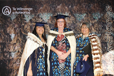 Booth photo from the TWoA Waiariki 2023 Graduations (Waiwhero), held at Te Puia, Rotorua, Bay of Plenty, New Zealand on Friday, 12 May, 2023. Photo: Instabooth by KeyImagery. Copyright: © Te Wānanga o Aotearoa.