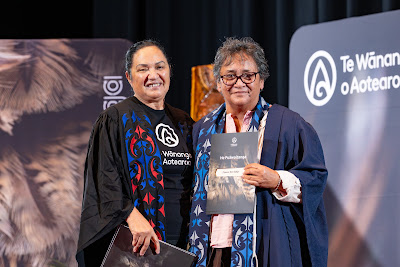Photo from the TWoA Whirikoka 2024 Graduation (Gisborne), held at the War Memorial Theatre, Gisborne, East Coast, New Zealand on Wednesday, 16 April, 2025. Photo by Alick Saunders for KeyImagery Photography. Copyright: © 2025 Te Wānanga o Aotearoa.