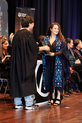 Photo from the TWoA Tāmaki Makaurau 2023 Graduations (Ceremony 2 @ 3pm), held at the Due Drop Events Centre, Manukau, Auckland, New Zealand on Wednesday, 7 June, 2023. Photo: Mike Walen / KeyImagery Photography. Copyright: © Te Wānanga o Aotearoa.