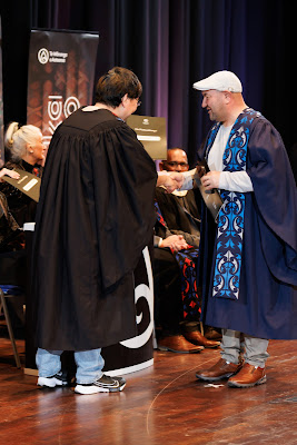 Photo from the TWoA Tāmaki Makaurau 2023 Graduations (Ceremony 2 @ 3pm), held at the Due Drop Events Centre, Manukau, Auckland, New Zealand on Wednesday, 7 June, 2023. Photo: Mike Walen / KeyImagery Photography. Copyright: © Te Wānanga o Aotearoa.