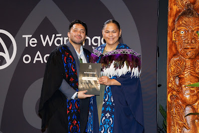 Photo from Ceremony 6 of the TWoA Tāmaki Makaurau 2025 Graduations (May 2025) held at the Mangere Arts Centre in Auckland, New Zealand on Wednesday, 28 May, 2025. Photo by Mike Walen / KeyImagery Photography. Copyright: © 2025 Te Wānanga o Aotearoa.