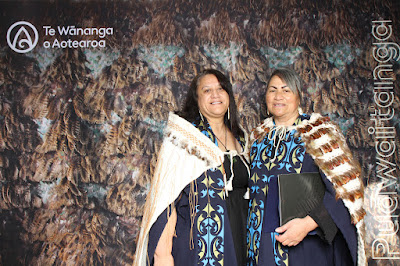 Booth photo from the TWoA Waiariki 2023 Graduations (Waiwhero), held at Te Puia, Rotorua, Bay of Plenty, New Zealand on Friday, 12 May, 2023. Photo: Instabooth by KeyImagery. Copyright: © Te Wānanga o Aotearoa.