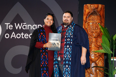 Photo from Ceremony 6 of the TWoA Tāmaki Makaurau 2025 Graduations (May 2025) held at the Mangere Arts Centre in Auckland, New Zealand on Wednesday, 28 May, 2025. Photo by Mike Walen / KeyImagery Photography. Copyright: © 2025 Te Wānanga o Aotearoa.