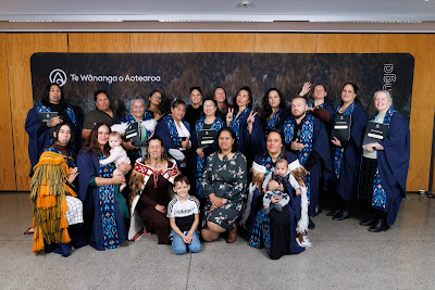Photo from the TWoA Tāmaki Makaurau 2023 Graduations (Ceremony 4 @ 10am), held at the Due Drop Events Centre, Manukau, Auckland, New Zealand on Thursday, 8 June, 2023. Photo: Mike Walen / KeyImagery Photography. Copyright: © Te Wānanga o Aotearoa.