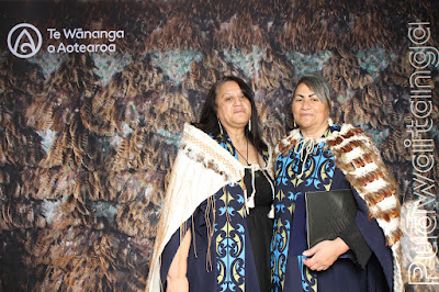 Booth photo from the TWoA Waiariki 2023 Graduations (Waiwhero), held at Te Puia, Rotorua, Bay of Plenty, New Zealand on Friday, 12 May, 2023. Photo: Instabooth by KeyImagery. Copyright: © Te Wānanga o Aotearoa.