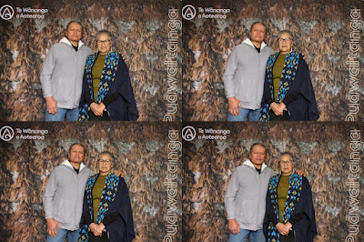 Booth photo from the TWoA Waiariki 2023 Graduations (Whakatāne), held at the Baptist Church, Whakatāne, Bay of Plenty, New Zealand on Wednesday, 17 May, 2023. Photo: Mike Walen / KeyImagery Photography. Copyright: © Te Wānanga o Aotearoa.