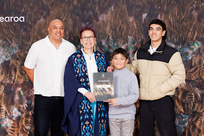 Photo from Ceremony 2 of the TWoA Tāmaki Makaurau 2025 Graduations (May 2025) held at the Mangere Arts Centre in Auckland, New Zealand on Monday, 26 May, 2025. Photo by Mike Walen / KeyImagery Photography. Copyright: © 2025 Te Wānanga o Aotearoa.