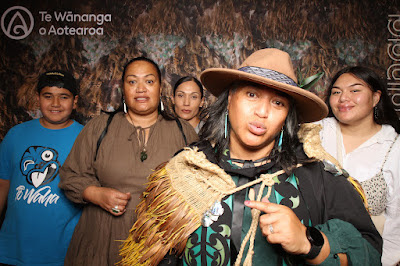 Booth photo from the TWoA Tainui 2023 Graduations (Ceremony 3 - Thursday Morning), held at Hamilton Boys High School, Hamilton, Waikato, New Zealand on Thursday, 20 April, 2023. Photo: InstaBooth / KeyImagery Photography. Copyright: © Te Wānanga o Aotearoa.