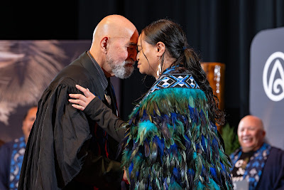 Photo from the TWoA Whirikoka 2024 Graduation (Gisborne), held at the War Memorial Theatre, Gisborne, East Coast, New Zealand on Wednesday, 16 April, 2025. Photo by Alick Saunders for KeyImagery Photography. Copyright: © 2025 Te Wānanga o Aotearoa.