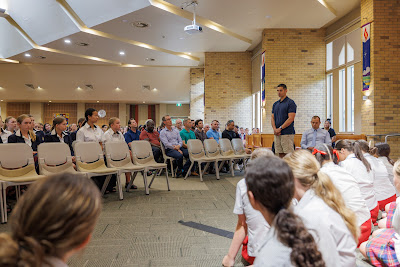 Photo from the New Staff & Student Pōwhiri event held in the All Saints Chapel at Waikato Diocesan in Hamilton, Waikato, New Zealand on Wednesday, 7 Feb,ruary 2024. Photo by Mike Walen / KeyImagery Photography. Copyright: © Waikato Diocesan School for Girls.