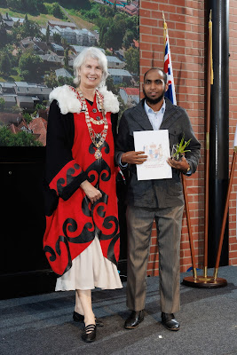 Photo from the HCC NZ Citizenship Ceremony 1 (Morning) held at The Atrium, Wintec/Te Pukenga, Hamilton, Waikato, New Zealand at 10:00am on Monday, 15 April, 2024. Photo: Mike Walen / KeyImagery Photography. Copyright: © Hamilton City Council.