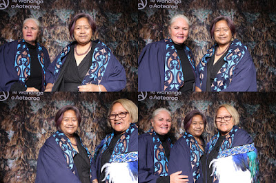 Booth photo from the TWoA Tainui 2021 Graduations (Thursday Morning - Ceremony 1), held at Elim Church, Te Rapa, Hamilton, New Zealand. Taken: Thursday 22 April 2021. Photo: InstaBooth / KeyImagery Photography. Copyright: © Te Wānanga o Aotearoa.