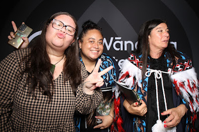 Booth photo from the TWoA Te Tai Tokerau (Kaitaia) 2025 Graduation held at Te Kura Kaupapa Maori o Pukemiro in Kaitaia, Northland, New Zealand on Monday, 14 April, 2025. Photo by InstaBooth / KeyImagery Photography. Copyright: © 2025 Te Wānanga o Aotearoa.