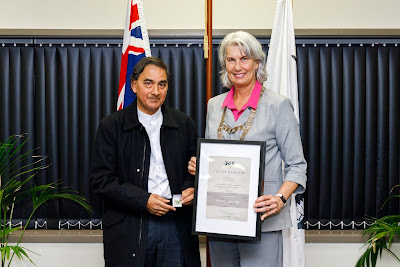 Photo from the 2021 Civic Awards held at Waikato Stadium, Hamilton, New Zealand. Taken: Thursday 8 April 2021.  Photo: Mike Walen / KeyImagery Photography. Copyright: © Hamilton City Council.